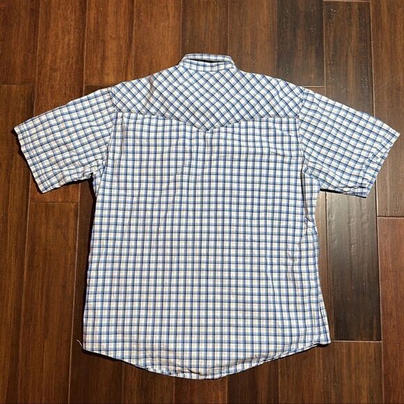 Wrangler Snap Button Short Sleeve Shirt - Picture 3 of 4